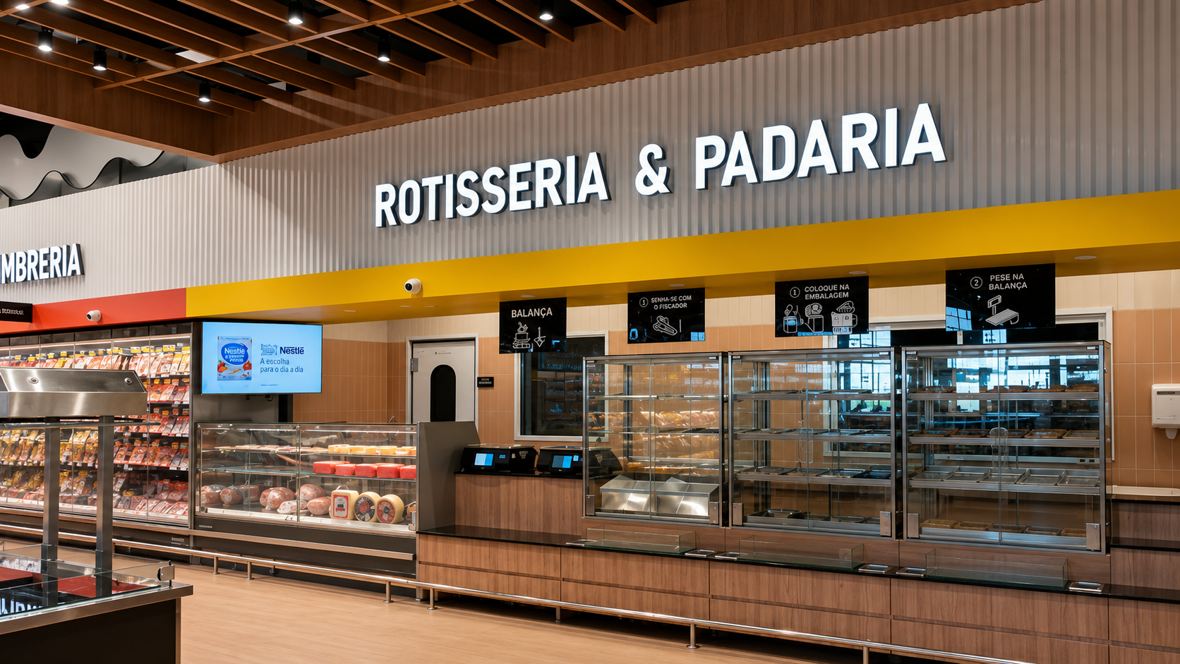 Rotisseria & Padaria — Ambientação Interna